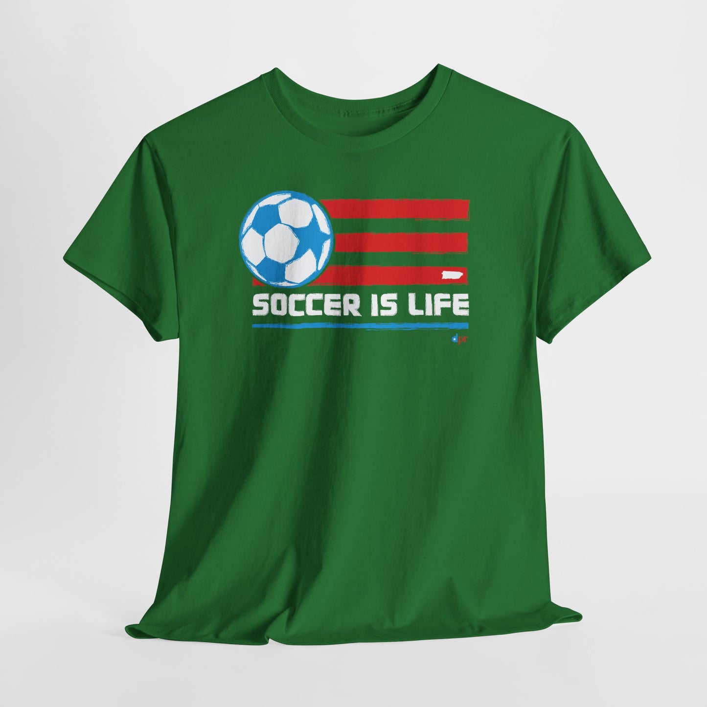 Soccer Mom Boricua Unisex Heavy Cotton Tee