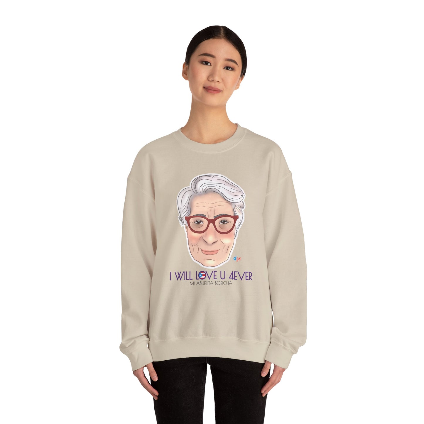 I Will love You Forever Abuelita Heavy Blend™ Crewneck Sweatshirt