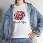Puerto Rico Basketball Flag | Unisex Heavy Cotton T-Shirt