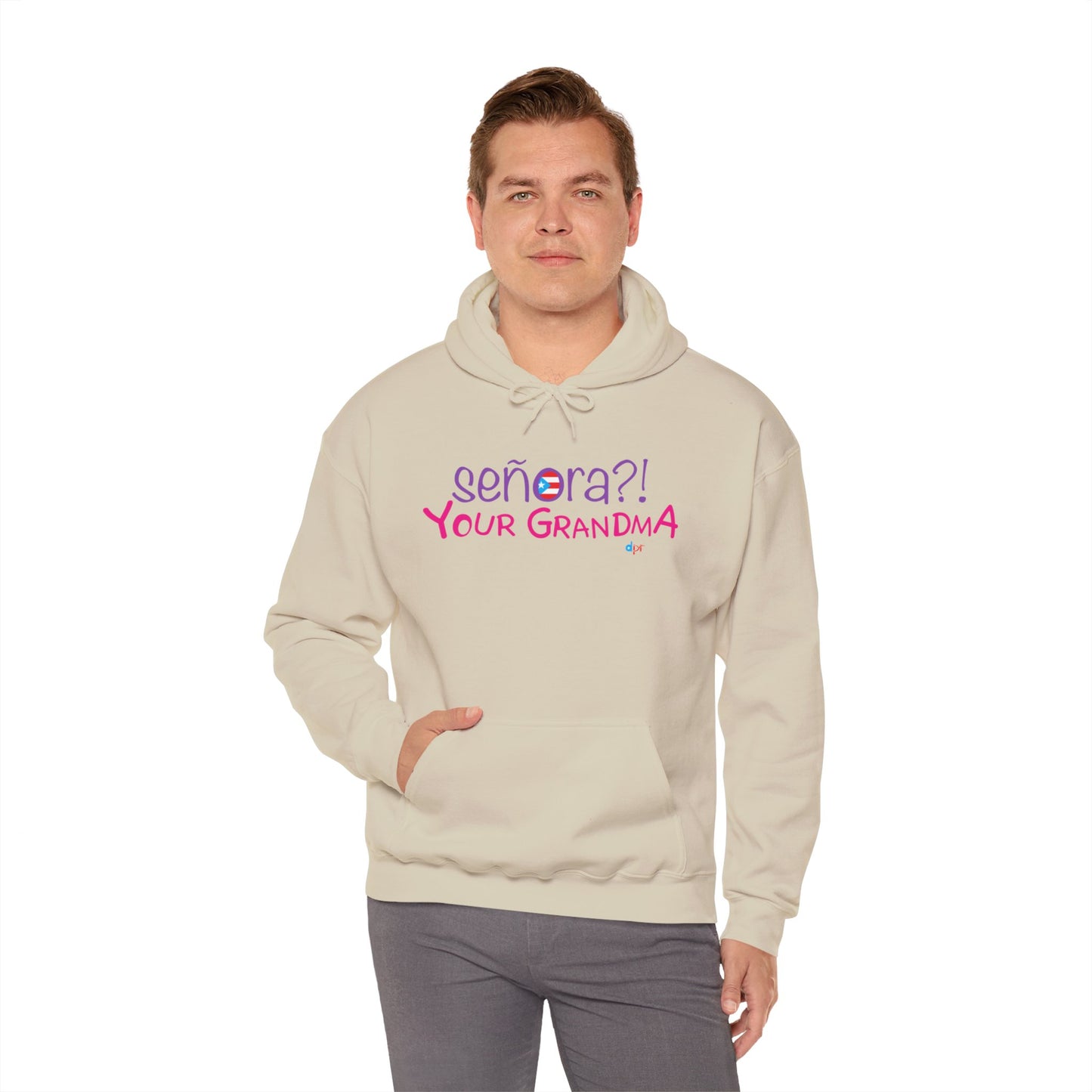 Señora Your Grandma Unisex Heavy Blend™ Boricua-Style Hoodies