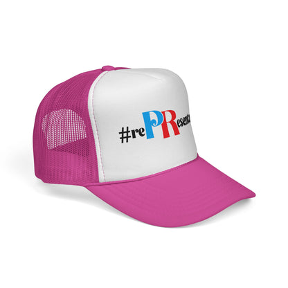 RePResentando Volleyball Puerto Rican Pride Trucker Caps FREE SHIPPING