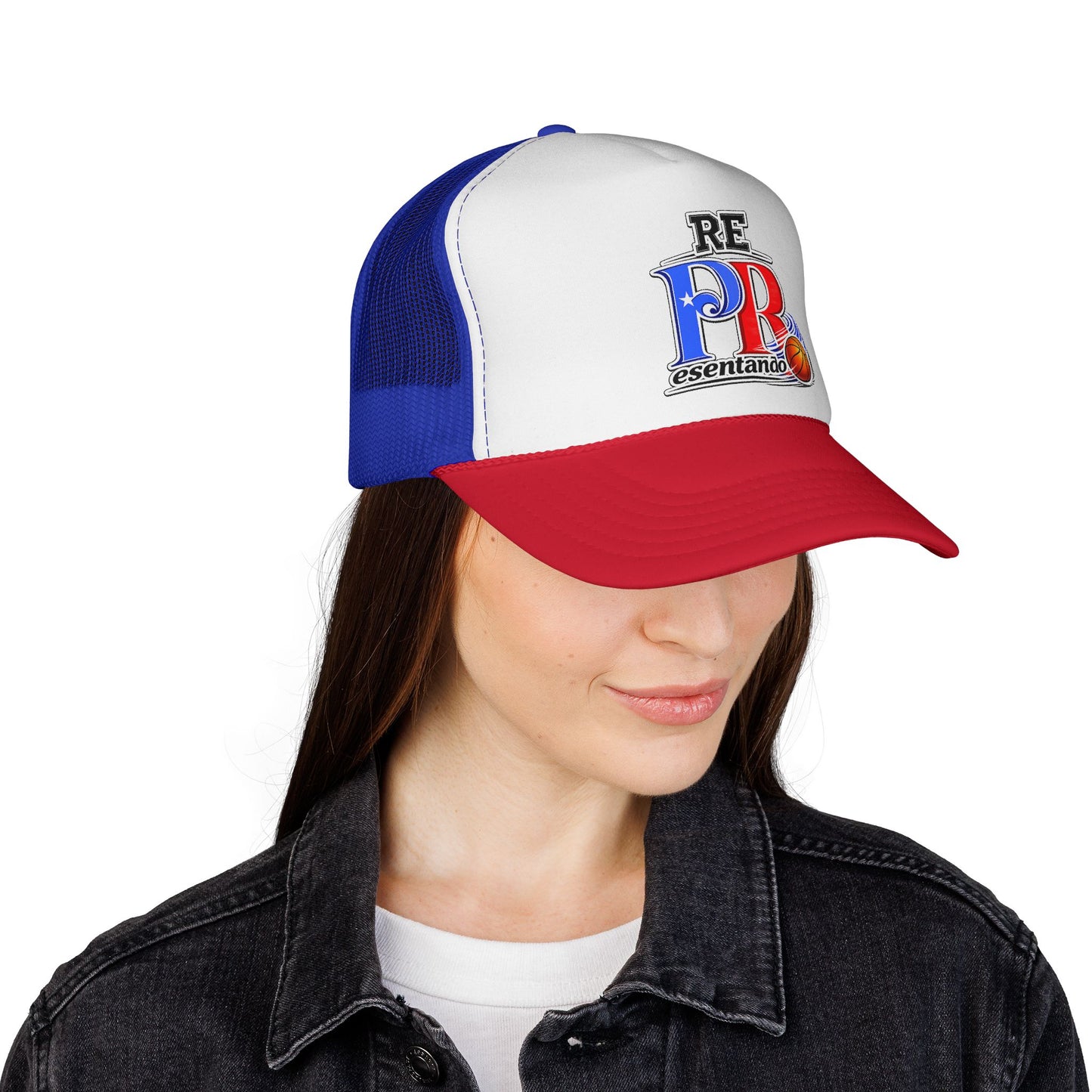 Puerto Rico Basketball REPresentando Trucker Caps FREE SHIPPING