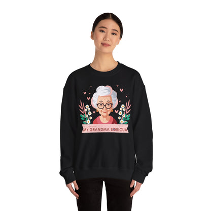 In Loving Memory of My Grandma Boricua Heavy Blend™ Crewneck Sweaters