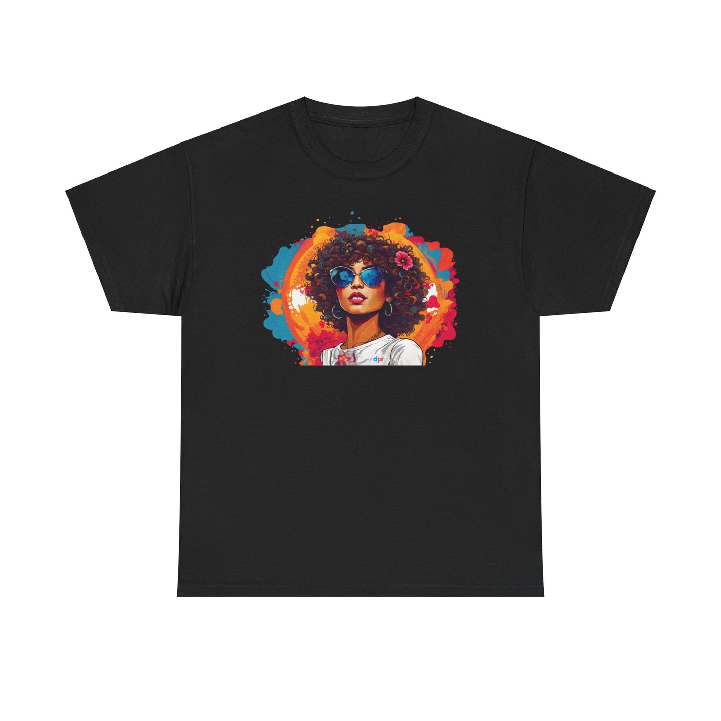 Mosaico Girl Unisex Heavy Cotton Tee