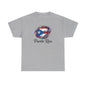 Puerto Rico Volleyball Flag | Unisex Heavy Cotton T-Shirt