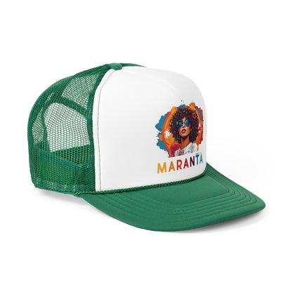 Maranta Flow Boricua Puerto Rican Pride Trucker Caps FREE SHIPPING