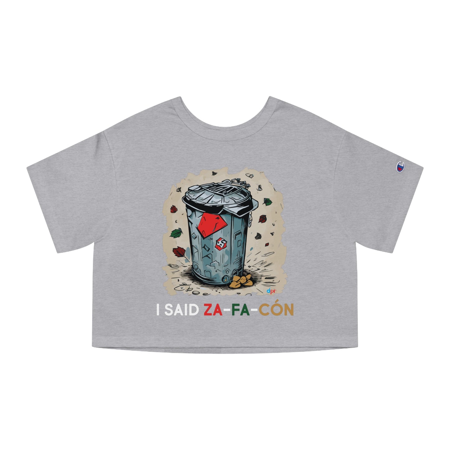 I Saids Zafacón Women's Flowy Cropped Tee