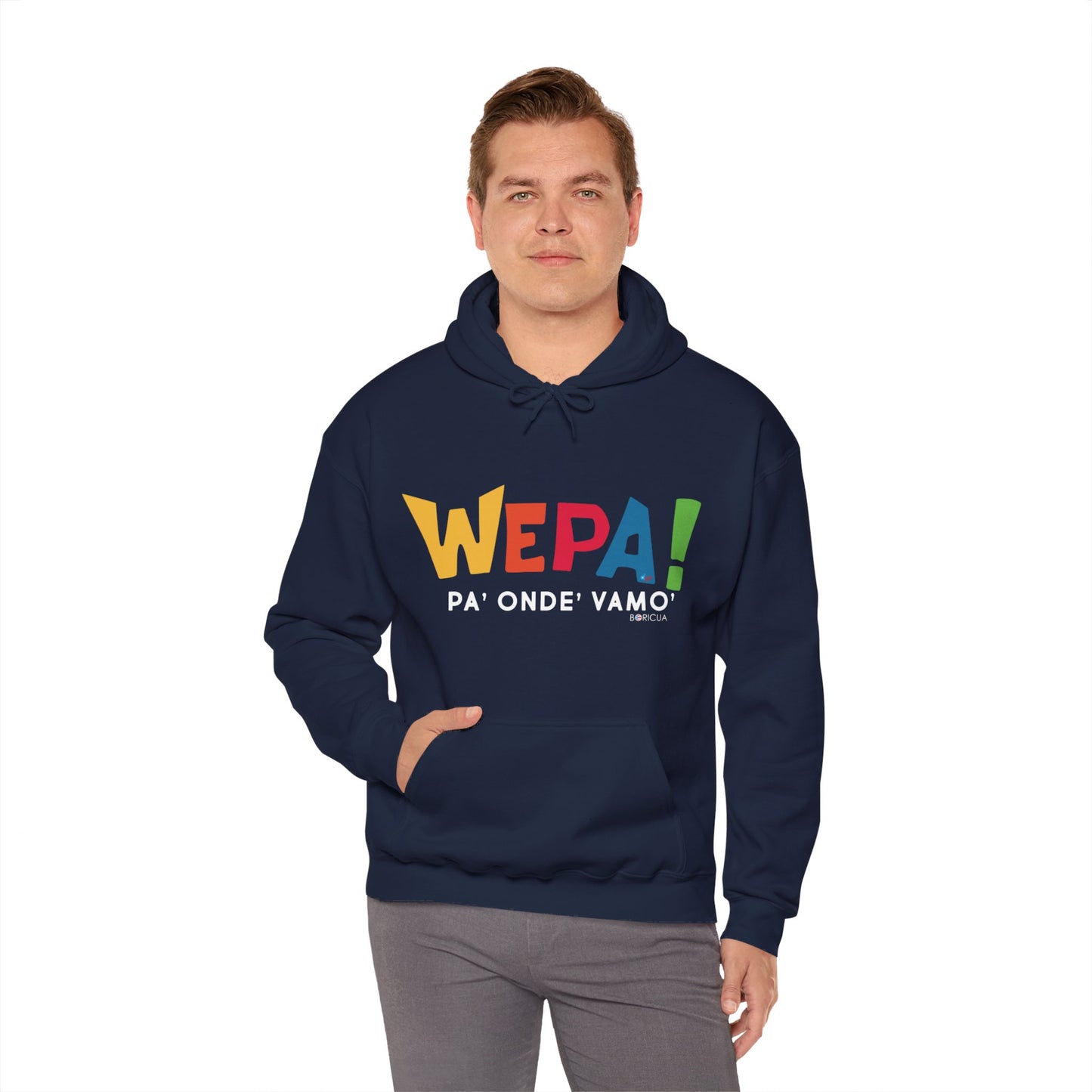 Wepa Boricua! Unisex Heavy Blend™ Boricua-Style Hoodies