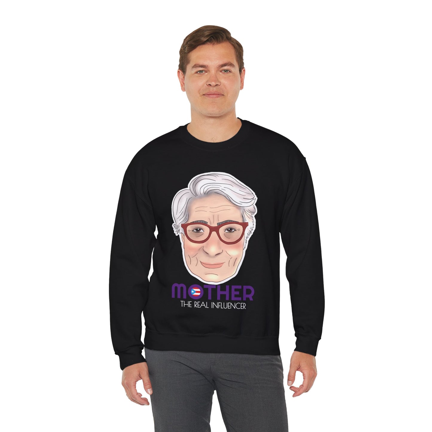 Mother The Real Influencer Heavy Blend™ Crewneck Sweatshirt