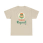 Coffee Teach Repeat - Back to School Boricua Teacher Heavy Cotton Tee