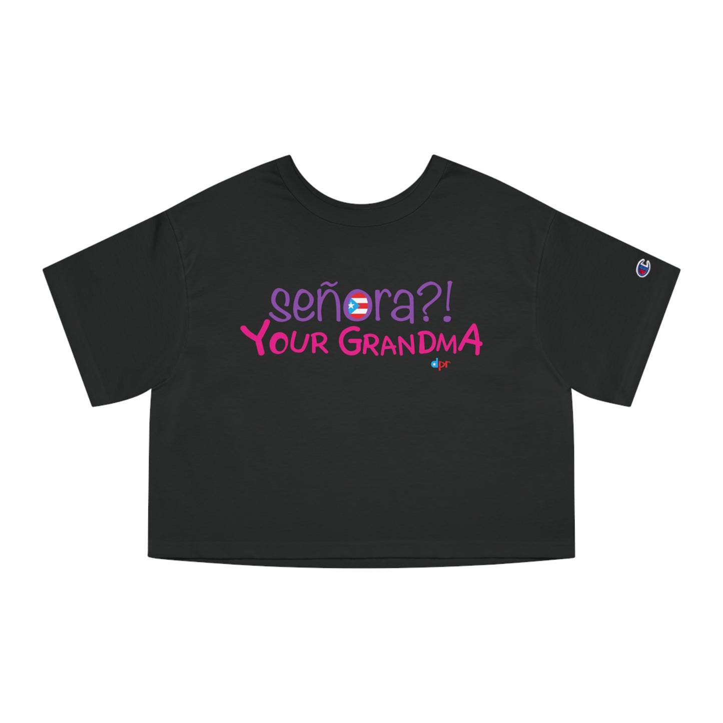 Señora Your Grandma Women's Flowy Cropped Tee