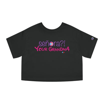 Señora Your Grandma Women's Flowy Cropped Tee