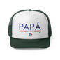 Papá Established 2024 Puerto Rican Pride Trucker Caps FREE SHIPPING