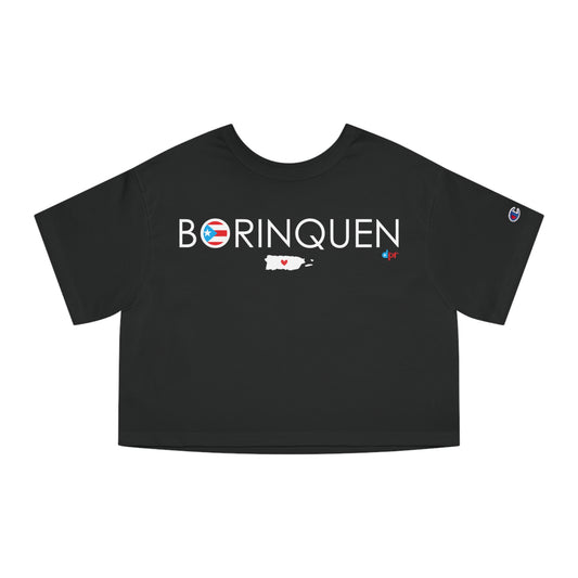 Borinquen Women's Flowy Cropped Tee