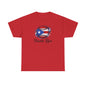 Puerto Rico Baseball Flag | Unisex Heavy Cotton T-Shirt