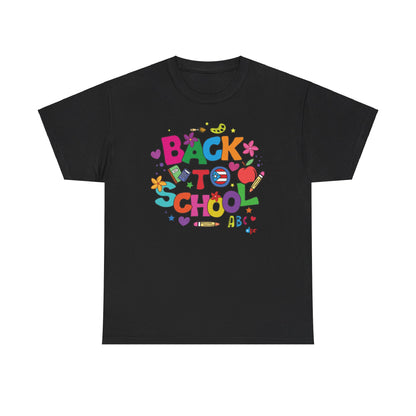 Back to School Boricua Teacher Heavy Cotton Tee