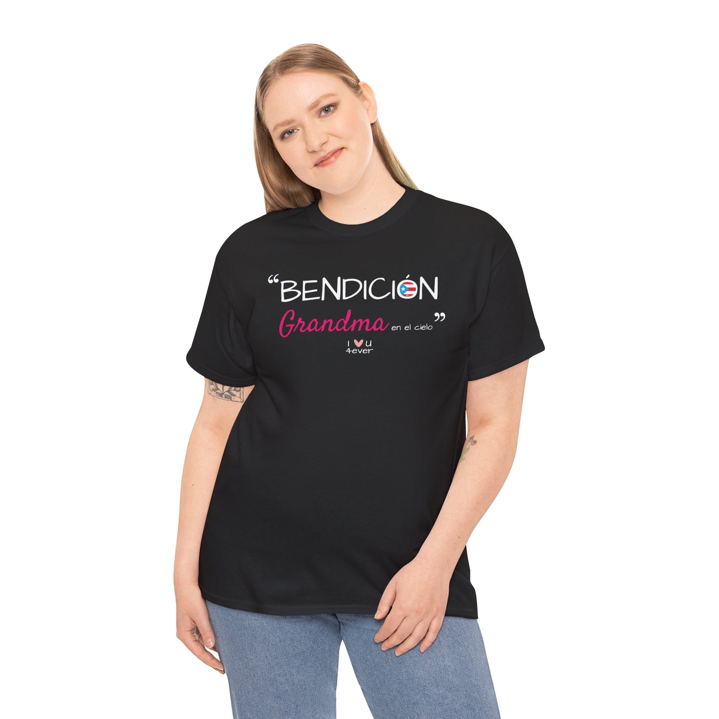 Bendición Grandma Boricua Unisex Heavy Cotton Tee