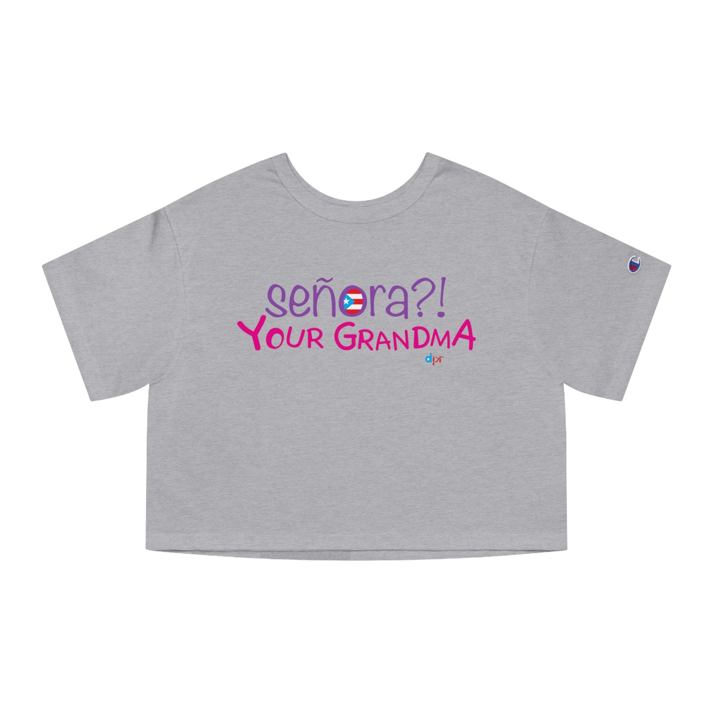 Señora Your Grandma Women's Flowy Cropped Tee