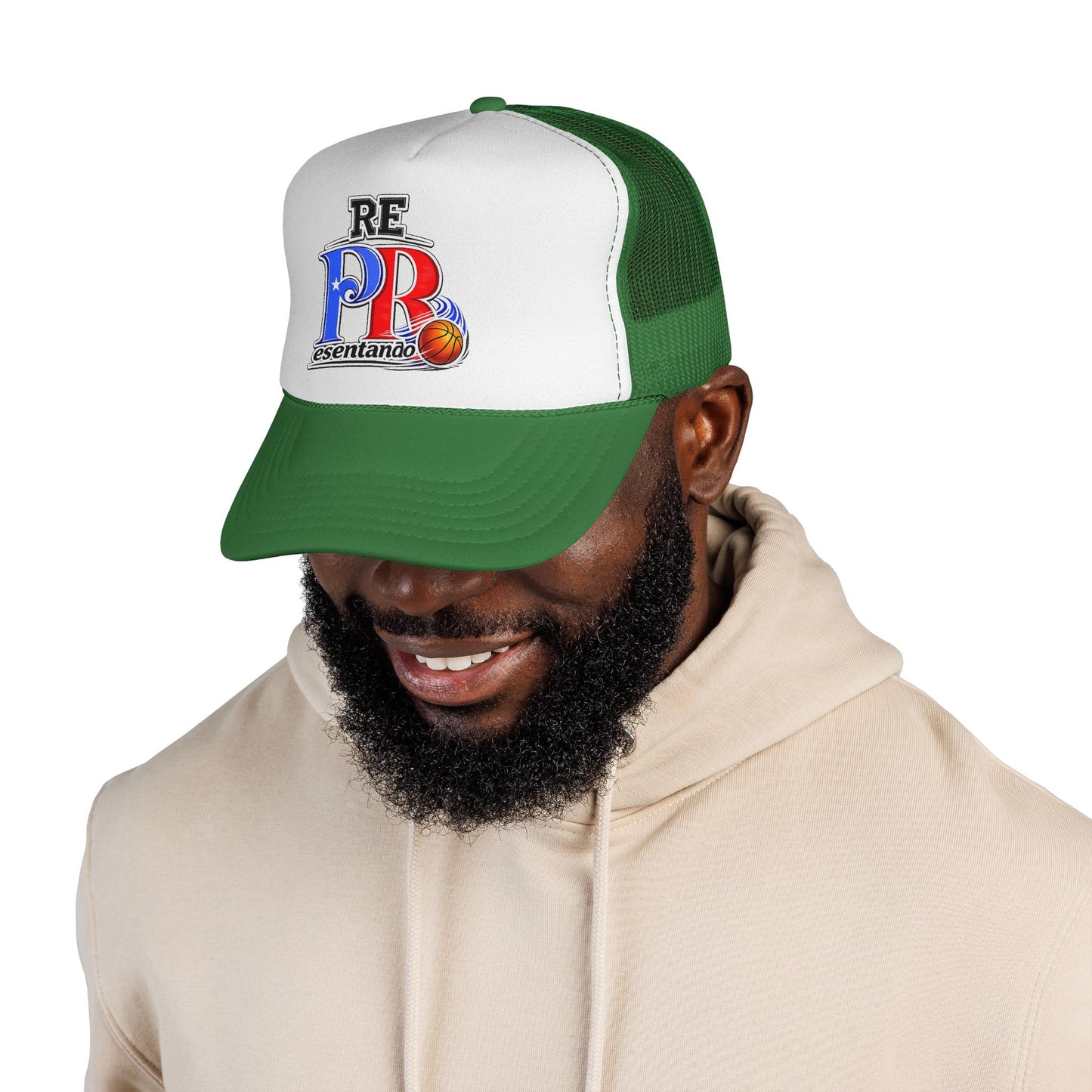 Puerto Rico Basketball REPresentando Trucker Caps FREE SHIPPING
