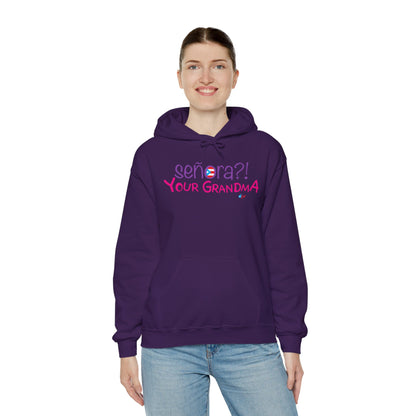 Señora Your Grandma Unisex Heavy Blend™ Boricua-Style Hoodies