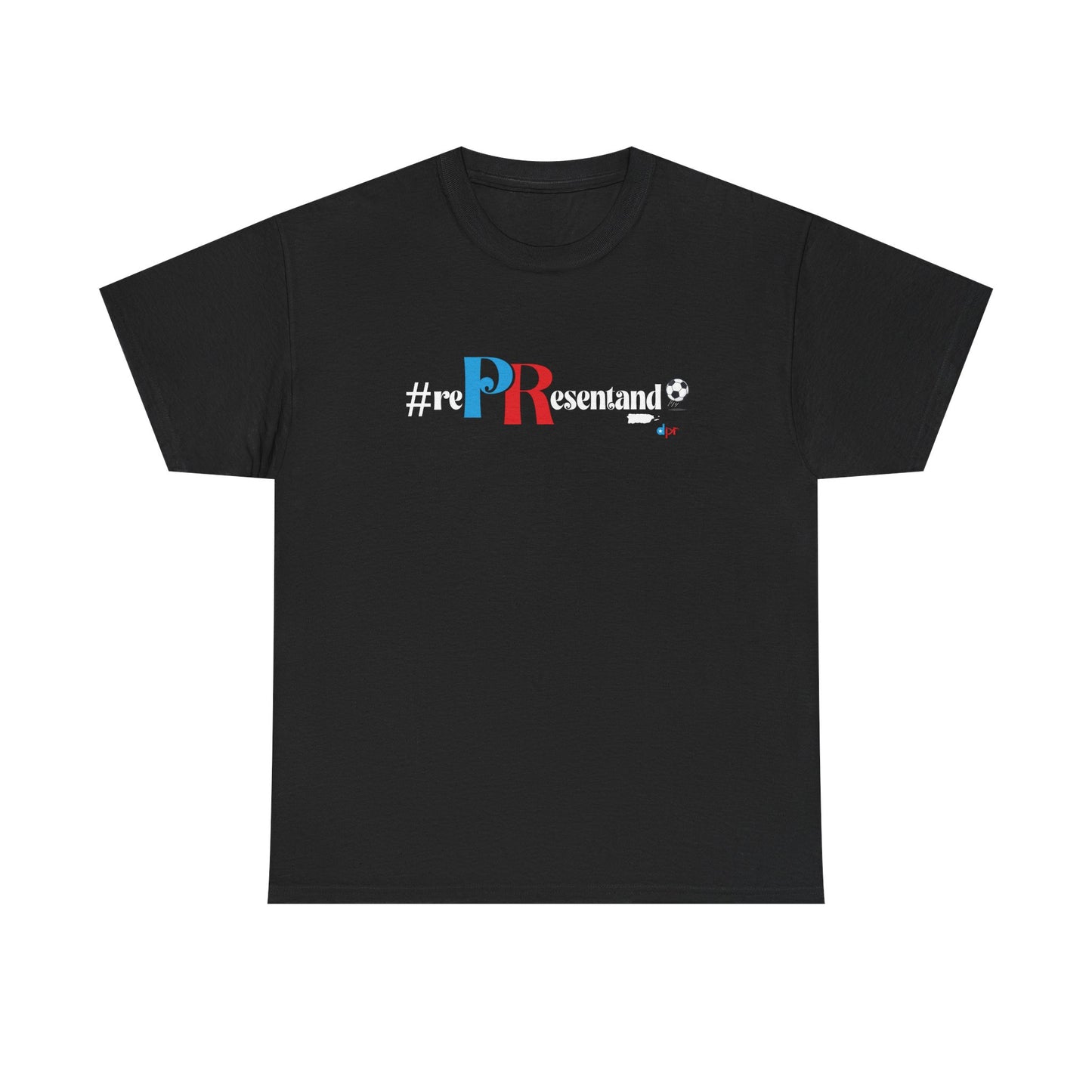 RePResentando Soccer Ball Unisex Heavy Cotton Tee