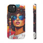Boricua Girl Mosaico White Tough Phone Cases