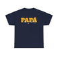 Papá The Real Influencer Yellow Heavy Cotton Tee