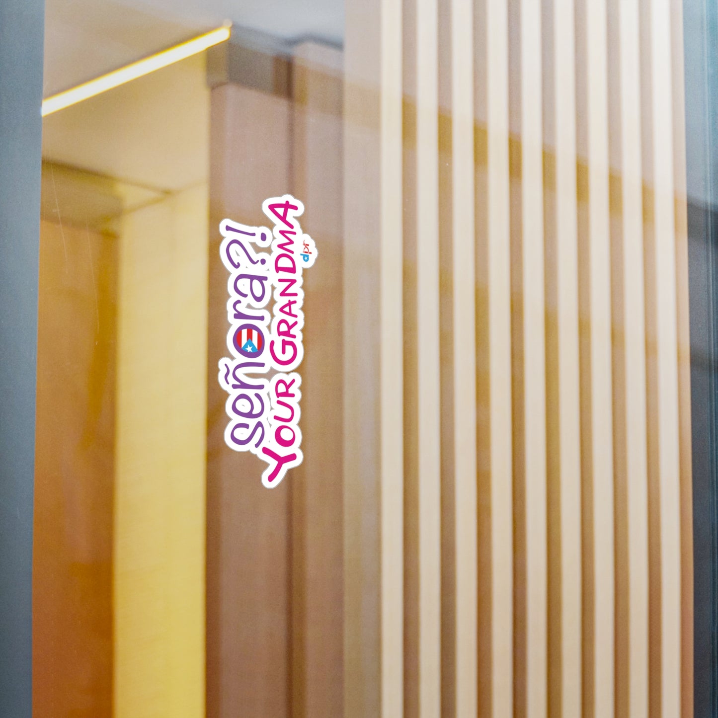 Señora Your Grandma Kiss-Cut Vinyl Decals