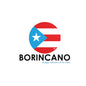 BORINCANO BANDERA Waterproof Kiss-Cut Vinyl Decals