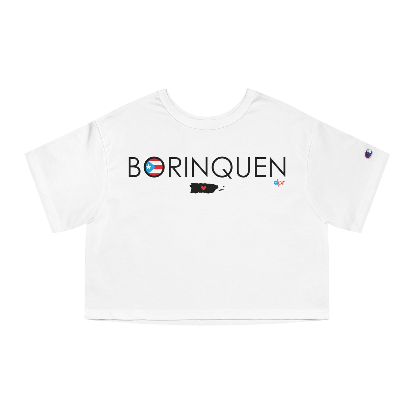Borinquen Women's Flowy Cropped Tee