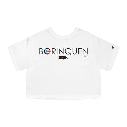 Borinquen Women's Flowy Cropped Tee