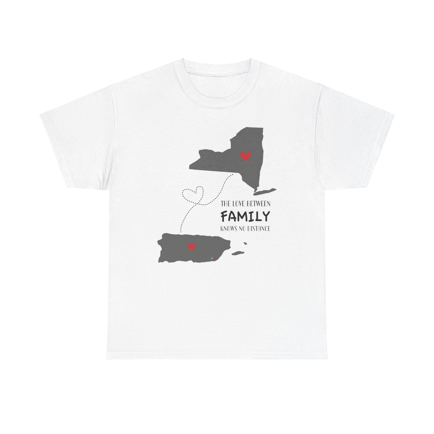 Love in the Distance New York Unisex Heavy Cotton Tee