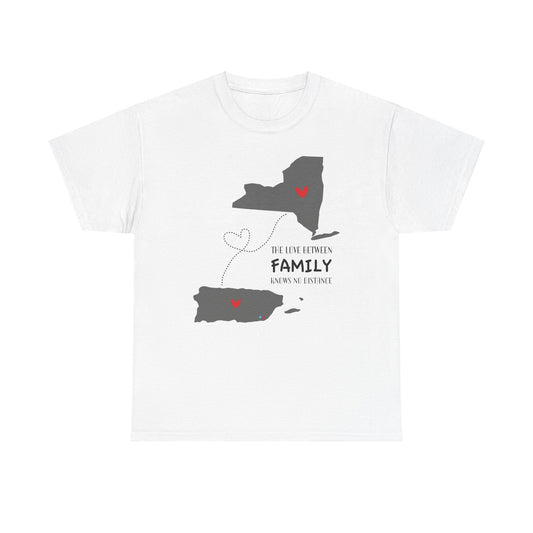 Love in the Distance New York Unisex Heavy Cotton Tee