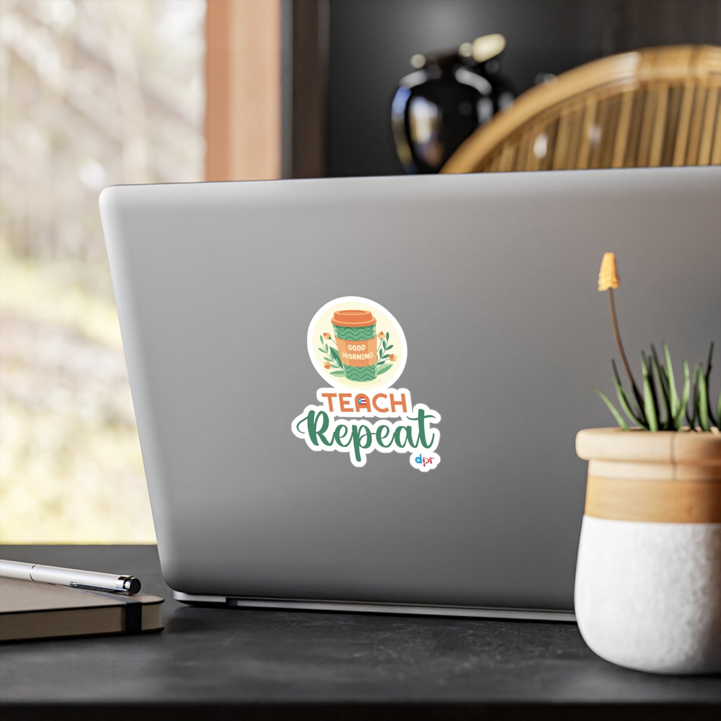 Coffee Teach Repeat - Back to School Kiss-Cut Vinyl Decals