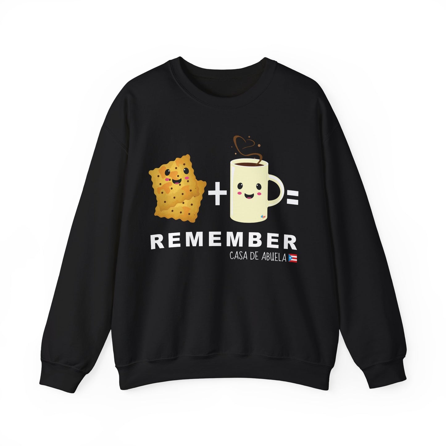 Crackers & Coffee REMEMBER ABUELA Unisex Heavy Blend™ Crewneck Sweaters