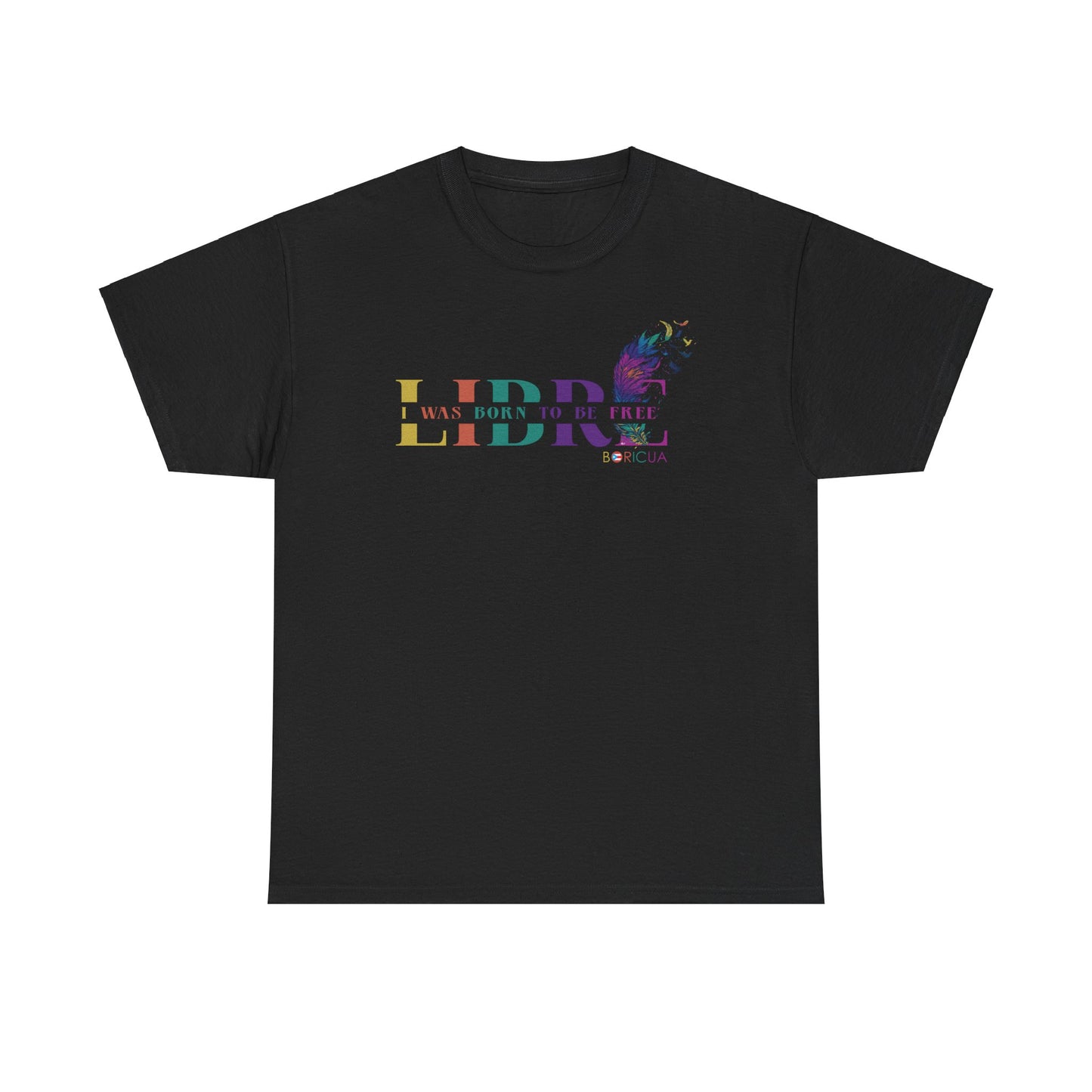 LIBRE Born to be FREE Unisex Heavy Cotton Tee