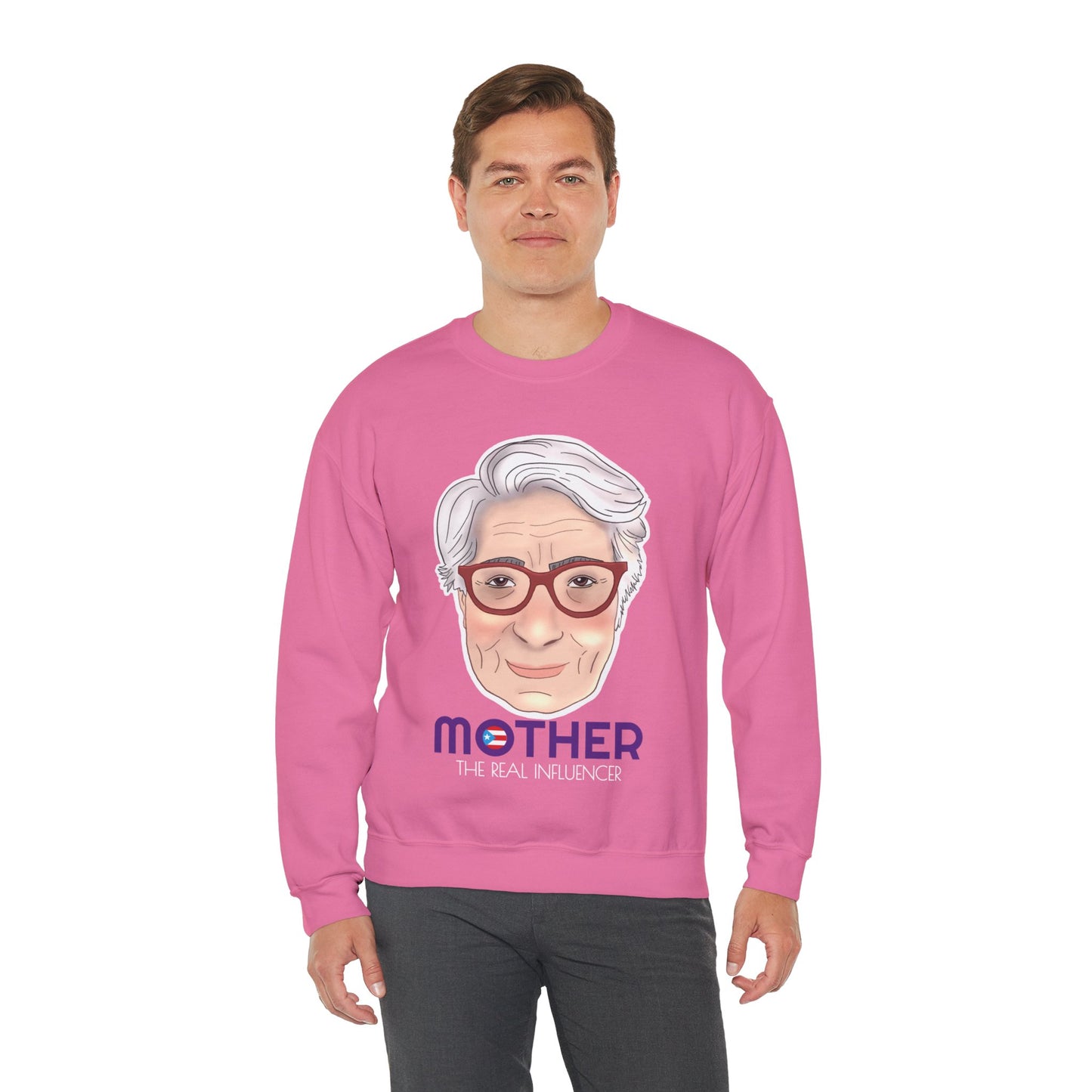 Mother The Real Influencer Heavy Blend™ Crewneck Sweatshirt