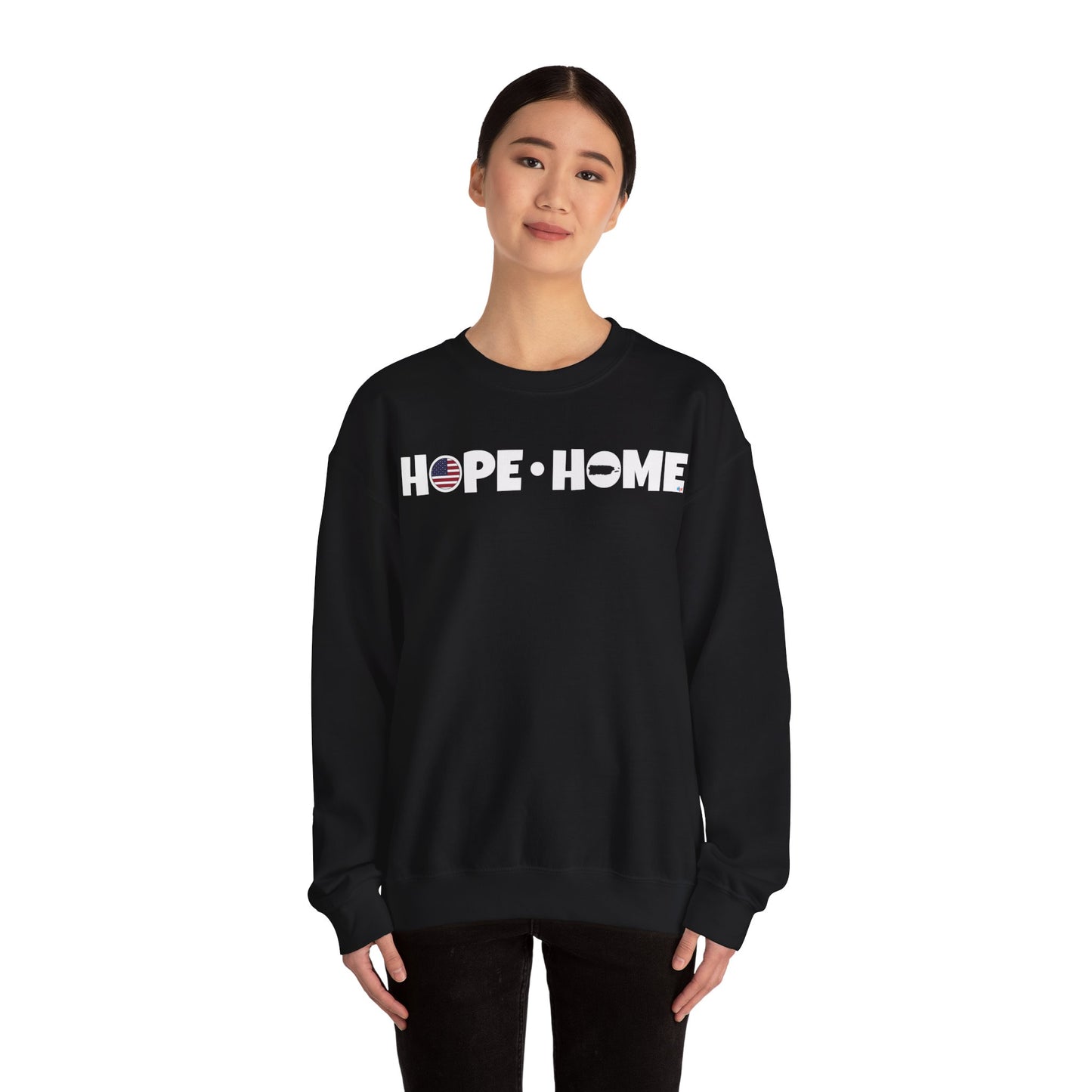 HOPE HOME PUERTO RICO Heavy Blend™ Crewneck Sweaters
