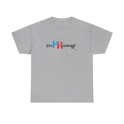 RePResentando Soccer Ball Unisex Heavy Cotton Tee