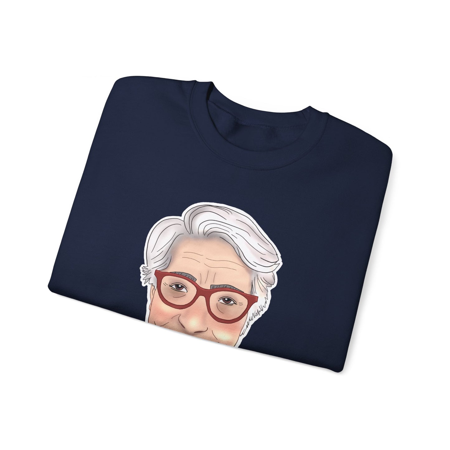Abuela Boricua Always Here Never Left Heavy Blend™ Crewneck Sweatshirt