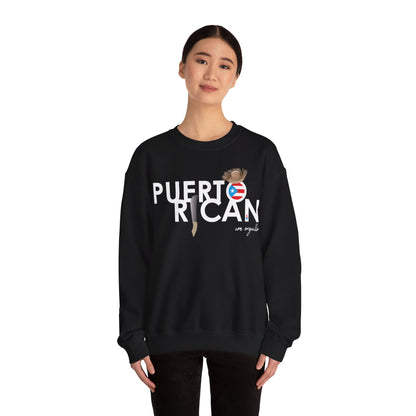 Puerto Rican con orgullo 2 Unisex Heavy Blend™ Crewneck Sweaters