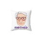 Mamá Boricua Always Here Never Left Spun Polyester Square Pillow