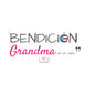 Bendición Grandma Boricua Waterproof Kiss-Cut Vinyl Decals
