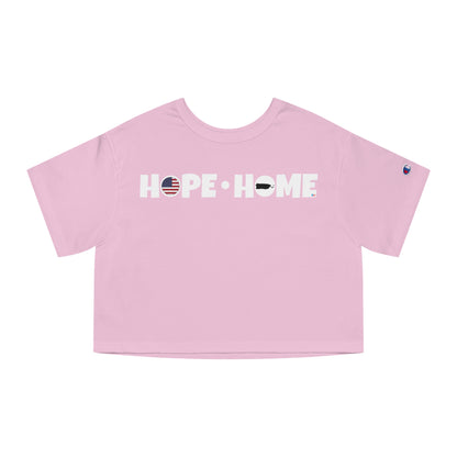 HOPE HOME PUERTO RICO Flowy Cropped Tee