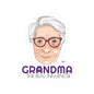 Grandma The Real Influencer Kiss-Cut Vinyl Decals
