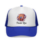 Puerto Rico Basketball Flag Trucker Caps FREE SHIPPING