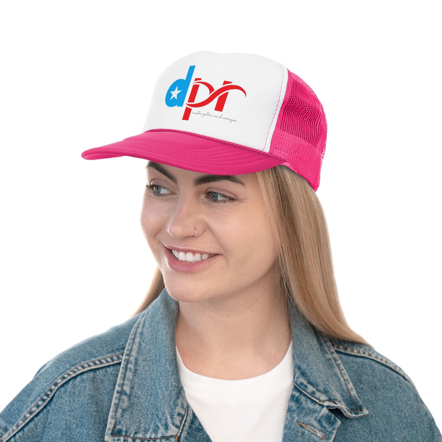 De Puerto Rico nuestra patria en el corazón Puerto Rican Pride Trucker Caps FREE SHIPPING