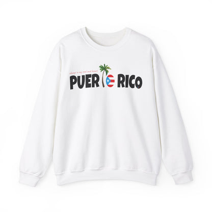 ALWAYS IN MY SOUL Puerto Rico Heavy Blend™ Crewneck Sweaters