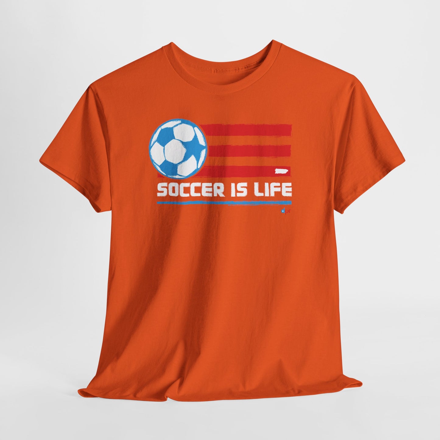 Soccer Mom Boricua Unisex Heavy Cotton Tee