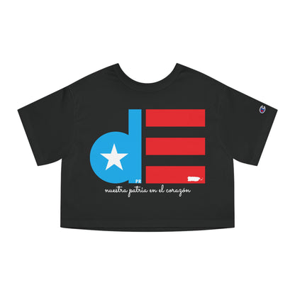 Dpr MAPA Puerto Rico Flowy Cropped Tee